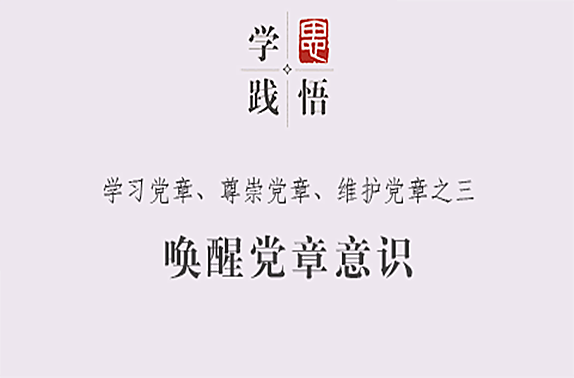 唤醒党章意识